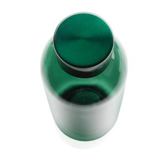 XD Collection Leakproof water bottle with metallic lid Green