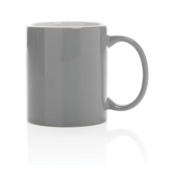 XD Collection Basic Keramiktasse, 350ml Grau