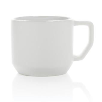 XD Collection Ceramic modern mug 350ml White/white