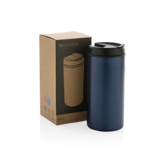 XD Xclusive Metro Becher Becher aus RCS recyceltem Stainless-Steel Blau