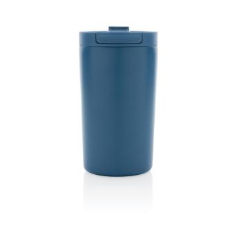 XD Collection Doppelwandiger Vakuum-Becher aus RCS recyceltem SS Blau