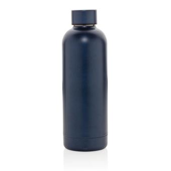 XD Collection RCS Recycled stainless steel Impact vacuum bottle Aztec blue