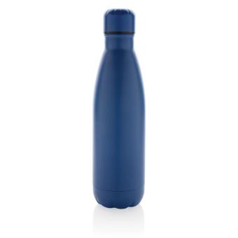 XD Collection Eureka einwandige Wasserflasche aus RCS rec. Stainless-Steel Blau