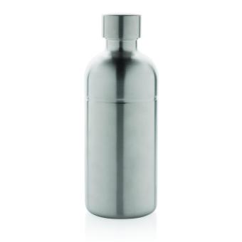 XD Xclusive Soda Trinkflasche aus RCS-zertifiziertem Stainless-Steel Silber