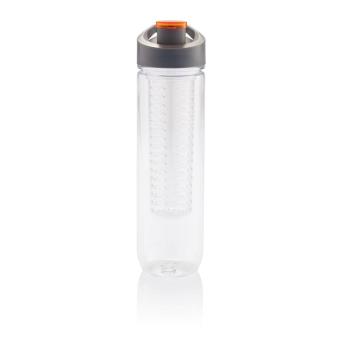 XD Collection Wasserflasche mit Aromafach Orange