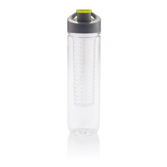 XD Collection Water bottle with infuser Green/carbon