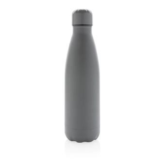 XD Collection Solid colour vacuum stainless steel bottle 500 ml Convoy grey