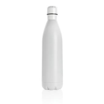 XD Collection Solid Color Vakuum Stainless-Steel Flasche 1L Weiß