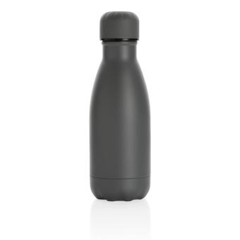 XD Collection Solid Color Vakuum Stainless-Steel Flasche 260ml Grau