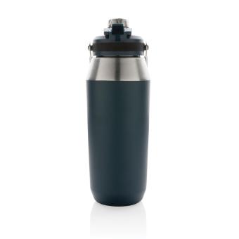 XD Collection Vacuum stainless steel dual function lid bottle 1L Navy