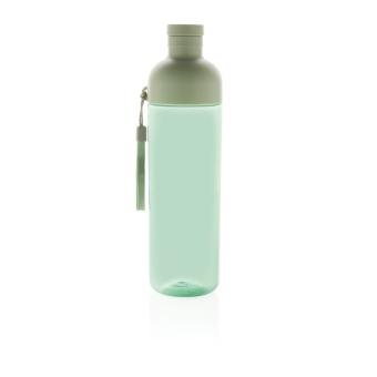 XD Collection Impact auslaufsichere Wasserflasche aus RCS recyc. PET 600ml Grün