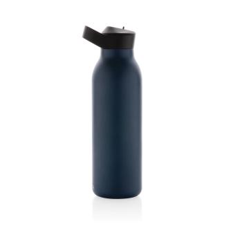 Avira Ara RCS Re-steel fliptop water bottle 500ml Navy