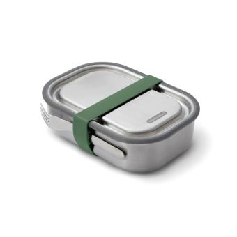 Black + Blum Black+Blum Stainless Steel Lunch Box groß Olivgrün