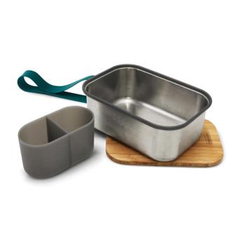 Black + Blum Black+Blum Stainless Steel Sandwich Box Large Turqoise