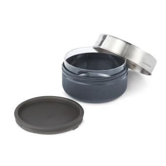 Black + Blum Black+Blum Glass Lunch Bowl 750ml Silber