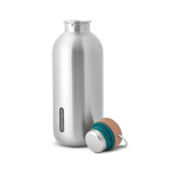 Black + Blum Black+Blum Stahl-Wasserflasche 600ml Türkis