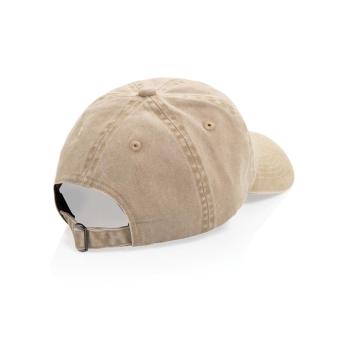 XD Xclusive BEAU AWARE™ Washed 6 panel 270gsm cotton twill cap Fawn