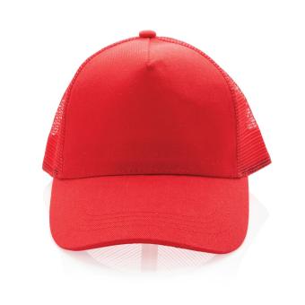 XD Collection Impact AWARE™ 190gr Brushed rCotton 5 Panel Trucker-Cap Rot