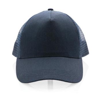 XD Collection Impact AWARE™ 190gr Brushed rCotton 5 Panel Trucker-Cap Navy