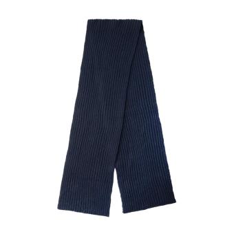 XD Collection Impact AWARE™ Polylana® knitted scarf 180 x 25cm Navy