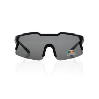 XD Collection SproShield RCS plastic activity glasses with polarized lens Black