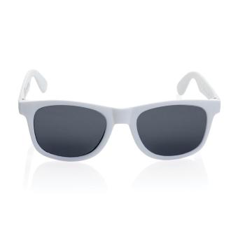 XD Collection Sonnenbrille aus RCS recyceltem PP-Kunststoff Weiß