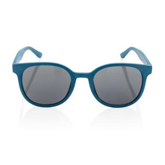 XD Collection Weizenstroh Sonnenbrille Blau