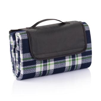 XD Collection Tartan Picknickdecke Navy