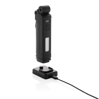 GearX Gear X wiederaufladbare USB Arbeitsleuchte aus RCS rec. ABS Schwarz