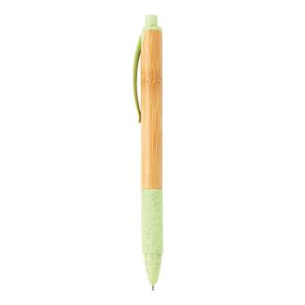 XD Collection Bamboo & wheat straw pen Green