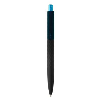 XD Collection X3 RCS certified R-ABS black smooth touch pen Blue/black