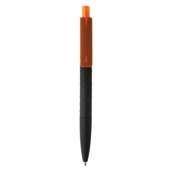 XD Collection X3 black smooth touch pen Orange/black