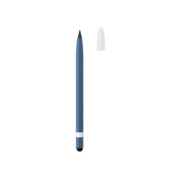 XD Collection Aluminium inkless pen with eraser Aztec blue