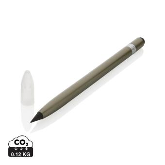 XD Collection Aluminium inkless pen with eraser 