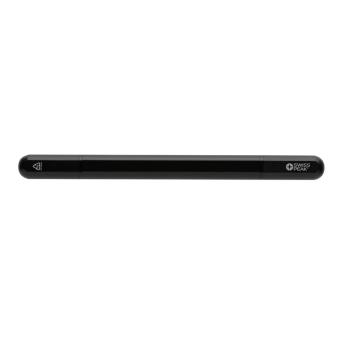 Swiss Peak Storm RCS recycled aluminum dual tip pen Black