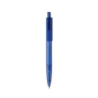 XD Collection X3 GRS recycled PC plastic pen frosted Aztec blue