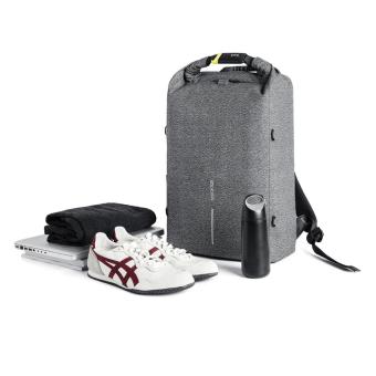 XD Design Urban schnitthemmender Anti-Diebstahl-Rucksack Grau/schwarz