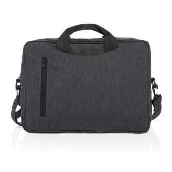 XD Collection Laluka AWARE™ 15.4" Laptop-Tasche aus recycelter Baumwolle Anthrazit