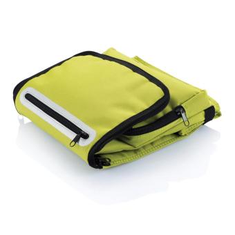XD Collection Foldable cooler bag, green Green, silver