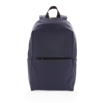 XD Collection Smooth PU 15.6"laptop backpack Navy