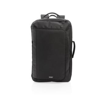 Swiss peak convertible travel backpack PVC free Black