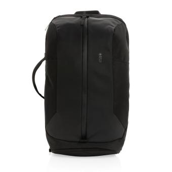 Swiss Peak AWARE™ RPET 15.6" Work & Gym Rucksack Schwarz