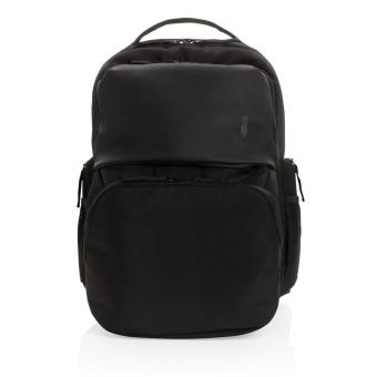 Swiss Peak AWARE™ RPET 15.6 inch commuter backpack Black