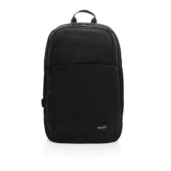 Swiss Peak AWARE™ modern 15.6" laptop backpack Black