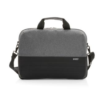 Swiss Peak AWARE™ RFID 15.6'' laptop bag Convoy grey