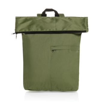 XD Collection Dillon AWARE™ RPET lightweight foldable backpack Green