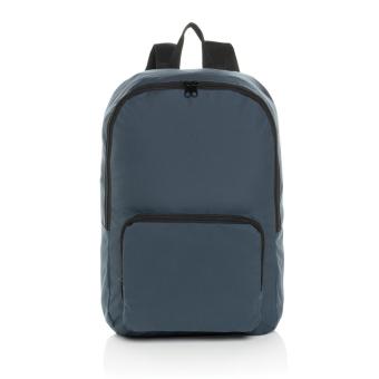 XD Collection Dillon AWARE™ RPET foldable classic backpack Navy