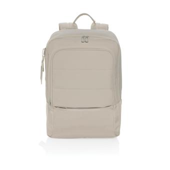 XD Xclusive Armond AWARE™ RPET 15.6" Deluxe Laptop-Rucksack Beige