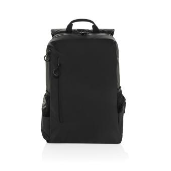 XD Xclusive Lima Aware™ RPET wasserabweisender 15,6" Laptop-Rucksack Schwarz