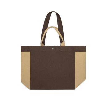 XD Xclusive BEAU AWARE™ Allround-Shopper aus rec. Canvas 400gr/m² Braun